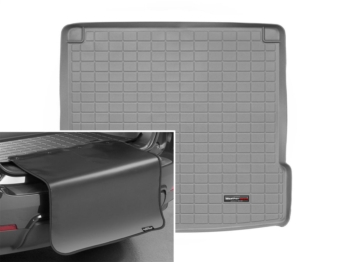 Weathertech - Cargo Liner w/Bumper Protector - Gray Behind 2nd Row Seating - 42526SK