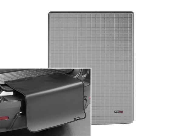 Weathertech - Cargo Liner w/Bumper Protector - Gray Behind 2nd Row Seating for Escalade / Suburban / Suburban-3500-HD / 
