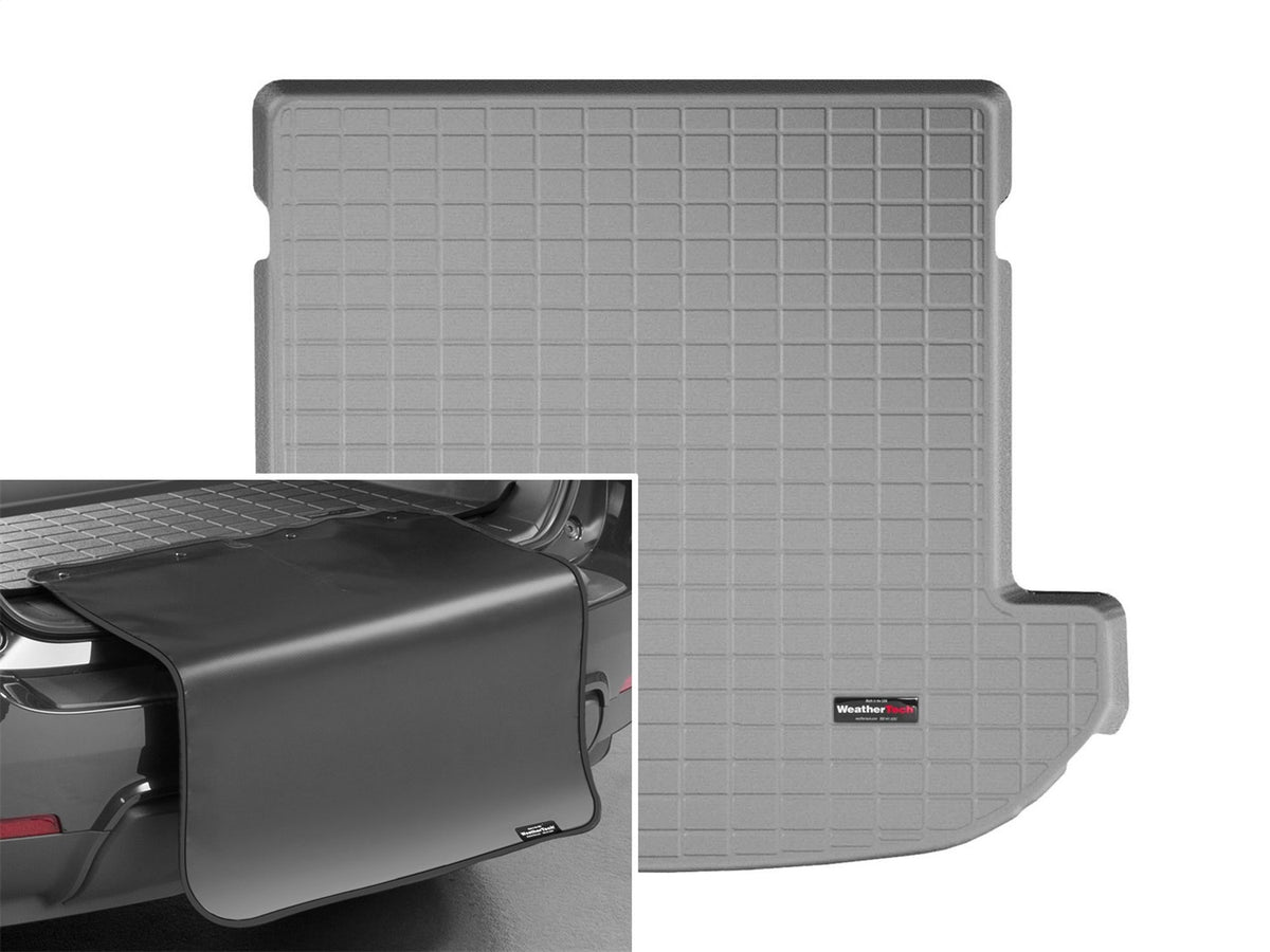Weathertech - Cargo Liner w/Bumper Protector - Gray Behind 2nd Row Seating 16-20 Kia Sorento - 42766SK