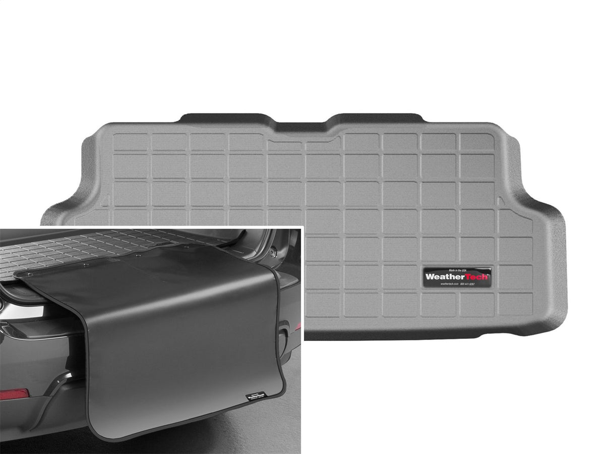 Weathertech - Cargo Liner w/Bumper Protector - Gray 09-15 Cooper - 42782SK