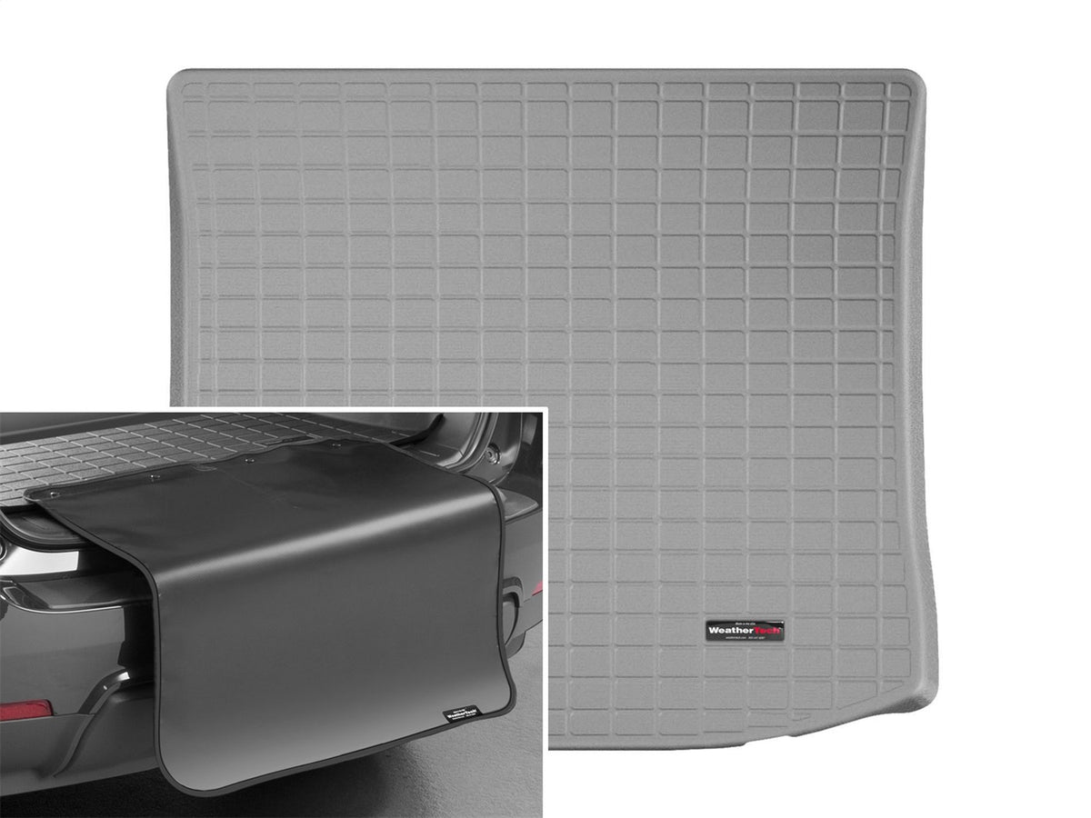 Weathertech - Cargo Liner w/Bumper Protector - Gray Behind 2nd Row Seating 15-24 Edge - 42791SK