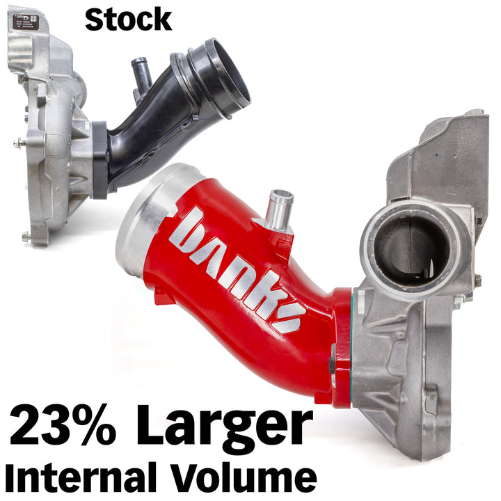 Banks Power 17-24 Chevrolet/GMC 2500/3500 6.6L Duramax L5P Monster-Ram Turbo Inlet Elbow - Natural - 42792-N