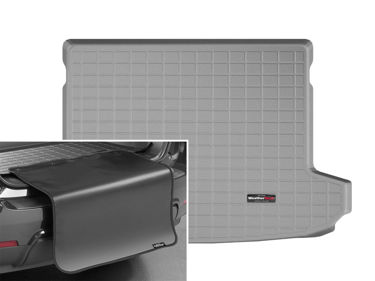 Weathertech - Cargo Liner w/Bumper Protector - Gray Behind 2nd Row Seating 16-18 Hyundai Tucson - 42800SK