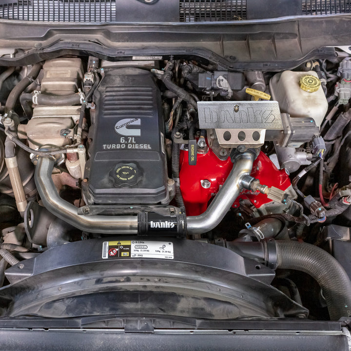 Banks Power 07.5-12 Ram Cab Chassis 6.7L Diesel Monster-Ram Intake System w/Fuel Line - Natural - 42806-N