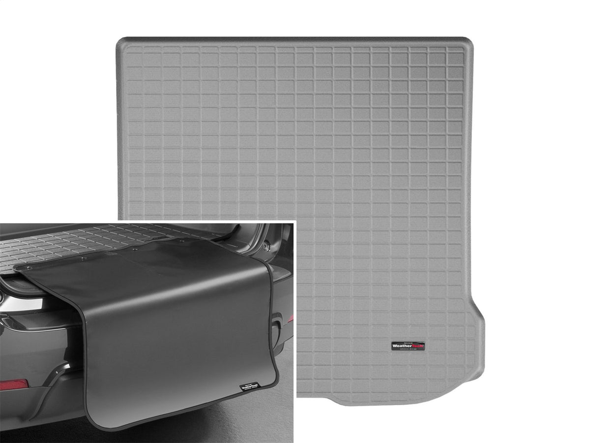 Weathertech - Cargo Liner w/Bumper Protector - Gray Behind 2nd Row Seating 11-17 Quest - 42955SK