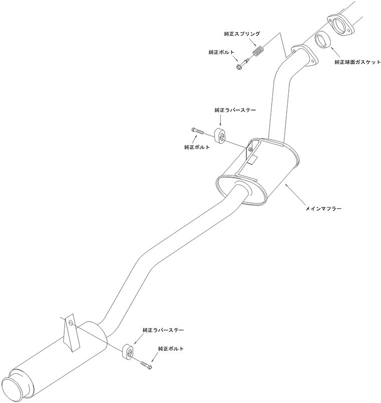 HKS Silent Hi-Power Jimny - 31006-AS010