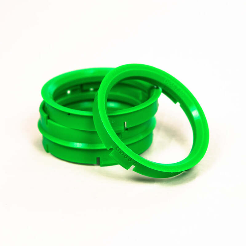 Konig Hub Ring Set (4pcs) - 66.5mm O.D. / 57.1mm I.D. - HR665710