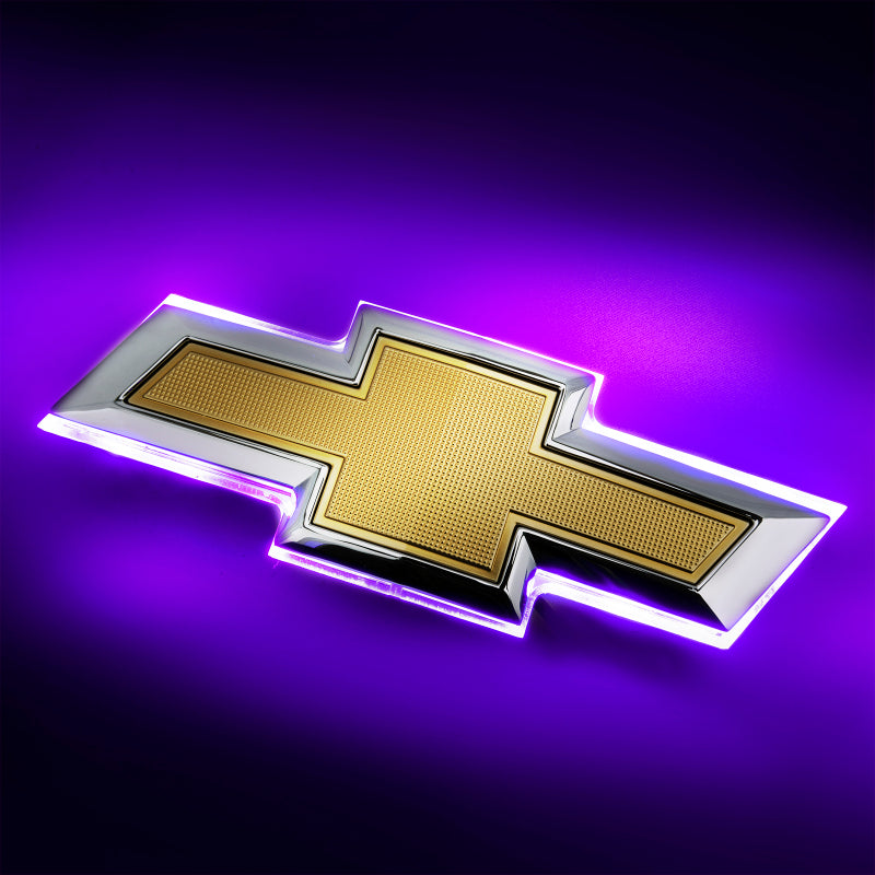 Oracle 16-19 Chevrolet Camaro Illuminated Bowtie - Dual Intensity - UV/Purple SEE WARRANTY - 3461-007