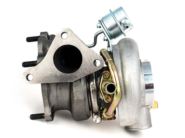 Forced Performance Subaru STi/WRX Red Turbocharger 84mm CH10CM Turbine Hsg Internal WG w/Oil Line - 2025140 by Forced Perform
