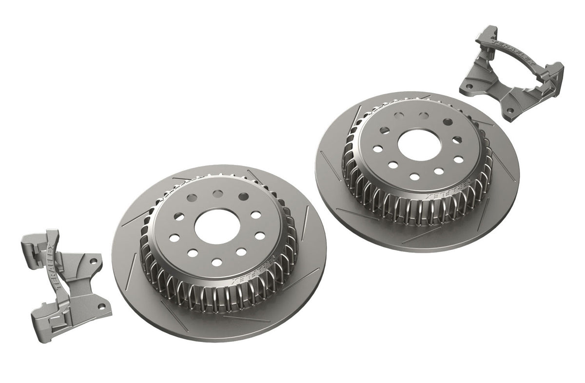 Teraflex JK Rear Big Rotor Kit - Slotted - 5-lug
