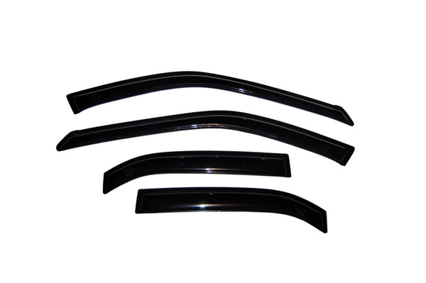 AVS 97-01 Mitsubishi Mirage Ventvisor Outside Mount Window Deflectors 4pc - Smoke - 94416 for 1997-2001 Mitsubishi Mirage - f