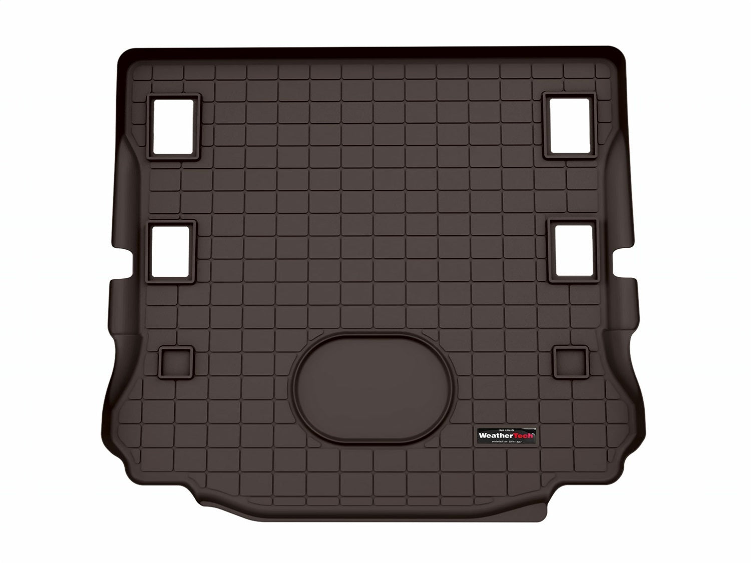 Weathertech - Cargo Liner - Cocoa Behind 1st Row Seating 15-18 Jeep Wrangler - 431055