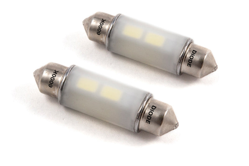 Diode Dynamics 39mm HP6 LED Bulb LED - Cool - White (Pair) - DD0313P
