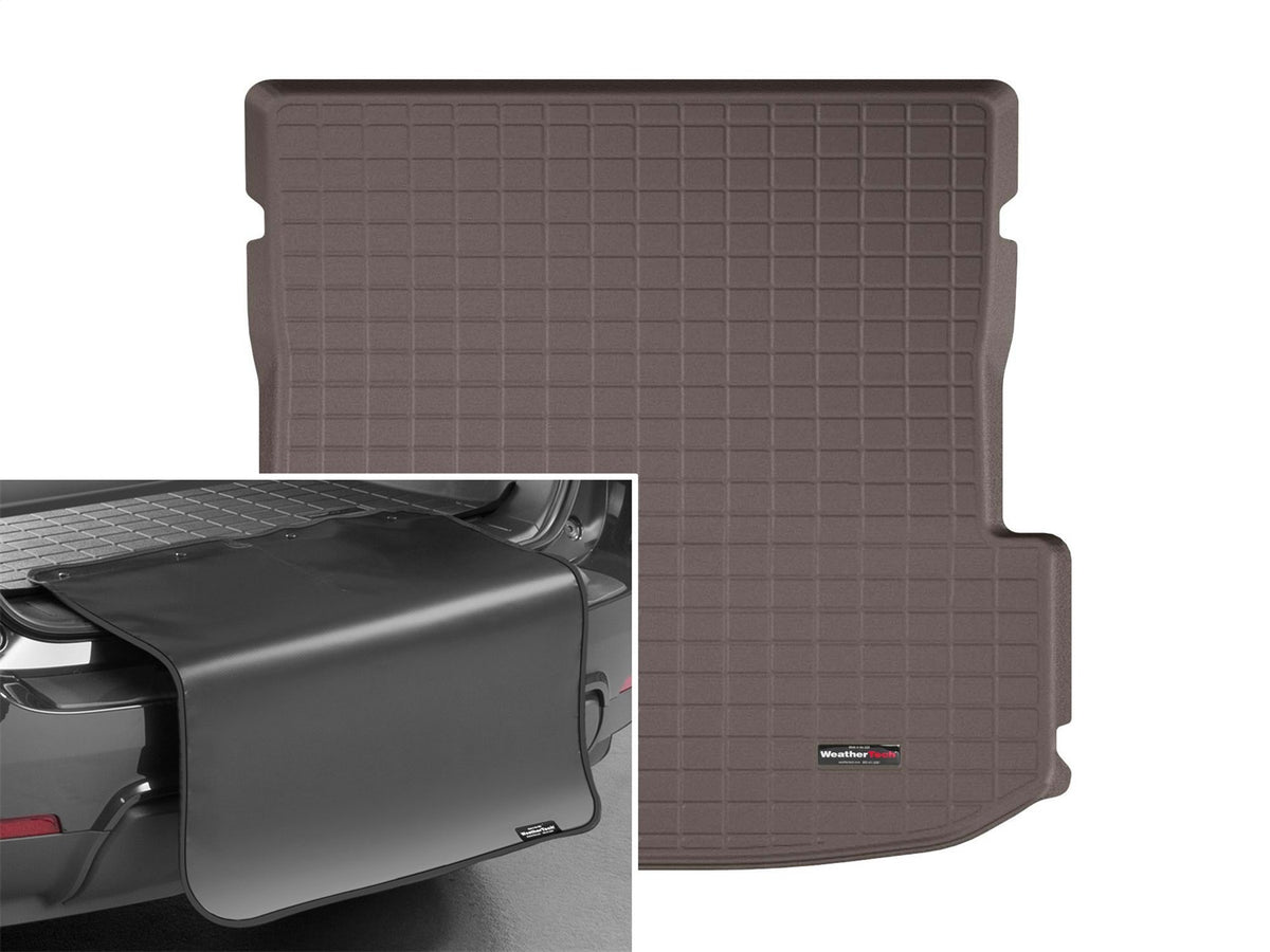 Weathertech - Cargo Liner w/Bumper Protector - Cocoa Behind 2nd Row Seating 20-25 Palisade - 431312SK