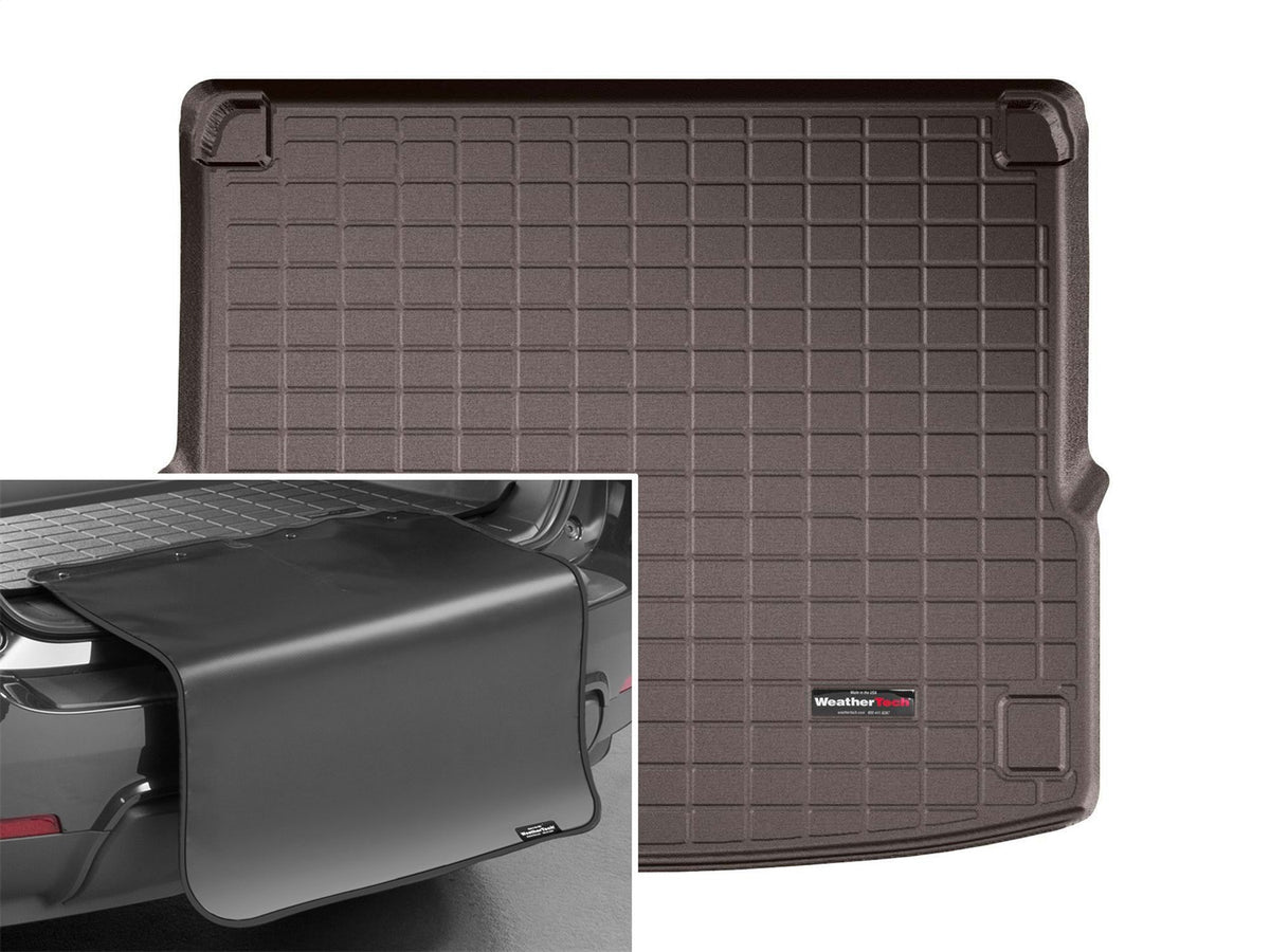 Weathertech - Cargo Liner w/Bumper Protector - Cocoa Behind 2nd Row Seating 20-25 Q5 - 431355SK