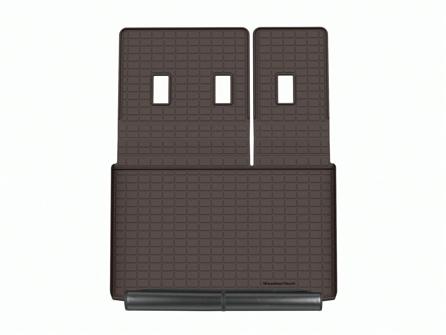 Weathertech - SeatBack Cargo Liner HP w/Bumper Protector - Cocoa Behind 2nd Row Seating 21-26 Cadillac Escalade / 22-26 