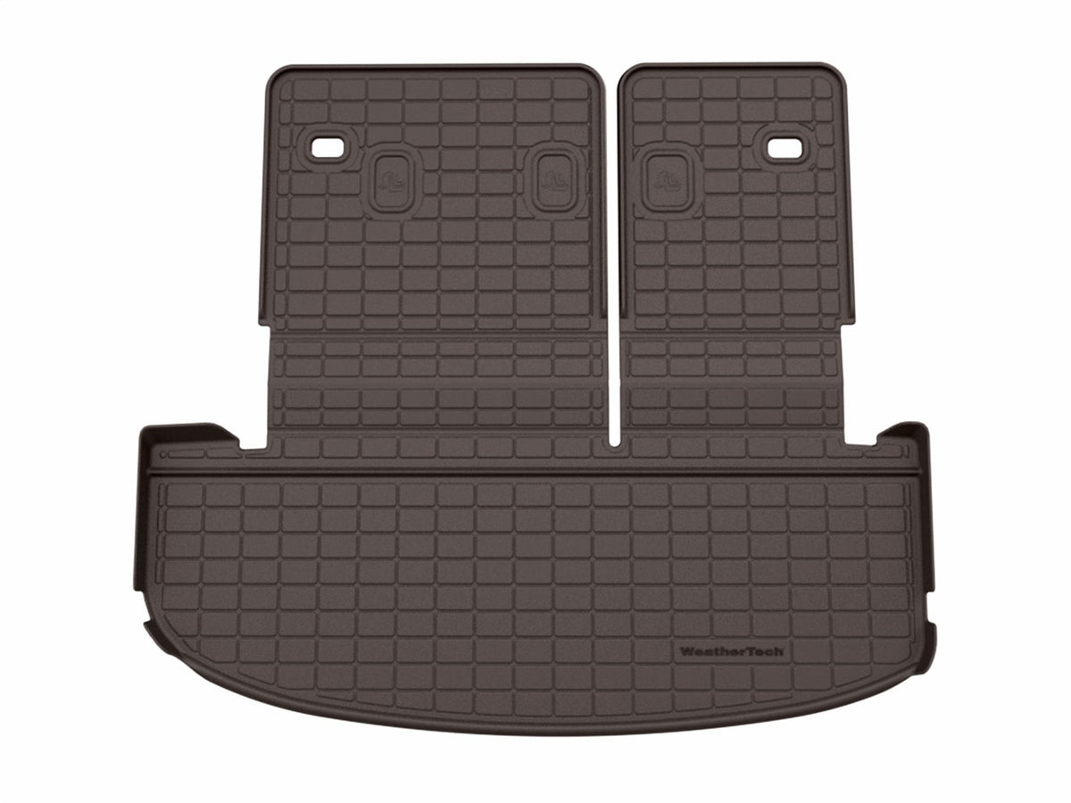 Weathertech - SeatBack Cargo Liner HP - Cocoa Behind 3rd Row Seating 20-25 Kia Telluride - 431512IM