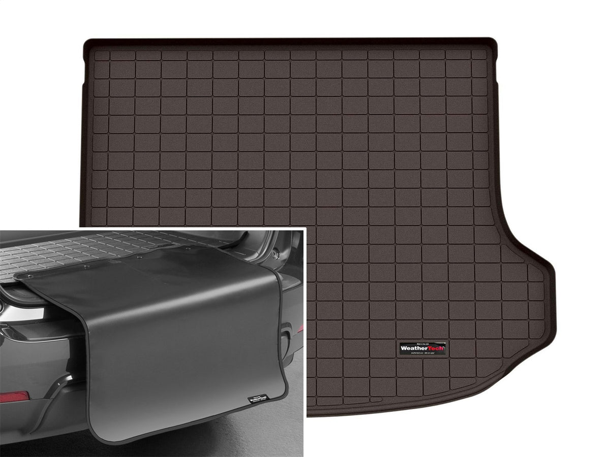 Weathertech - Cargo Liner w/Bumper Protector - Cocoa Behind 2nd Row Seating 22-25 Grand Cherokee - 431530SK