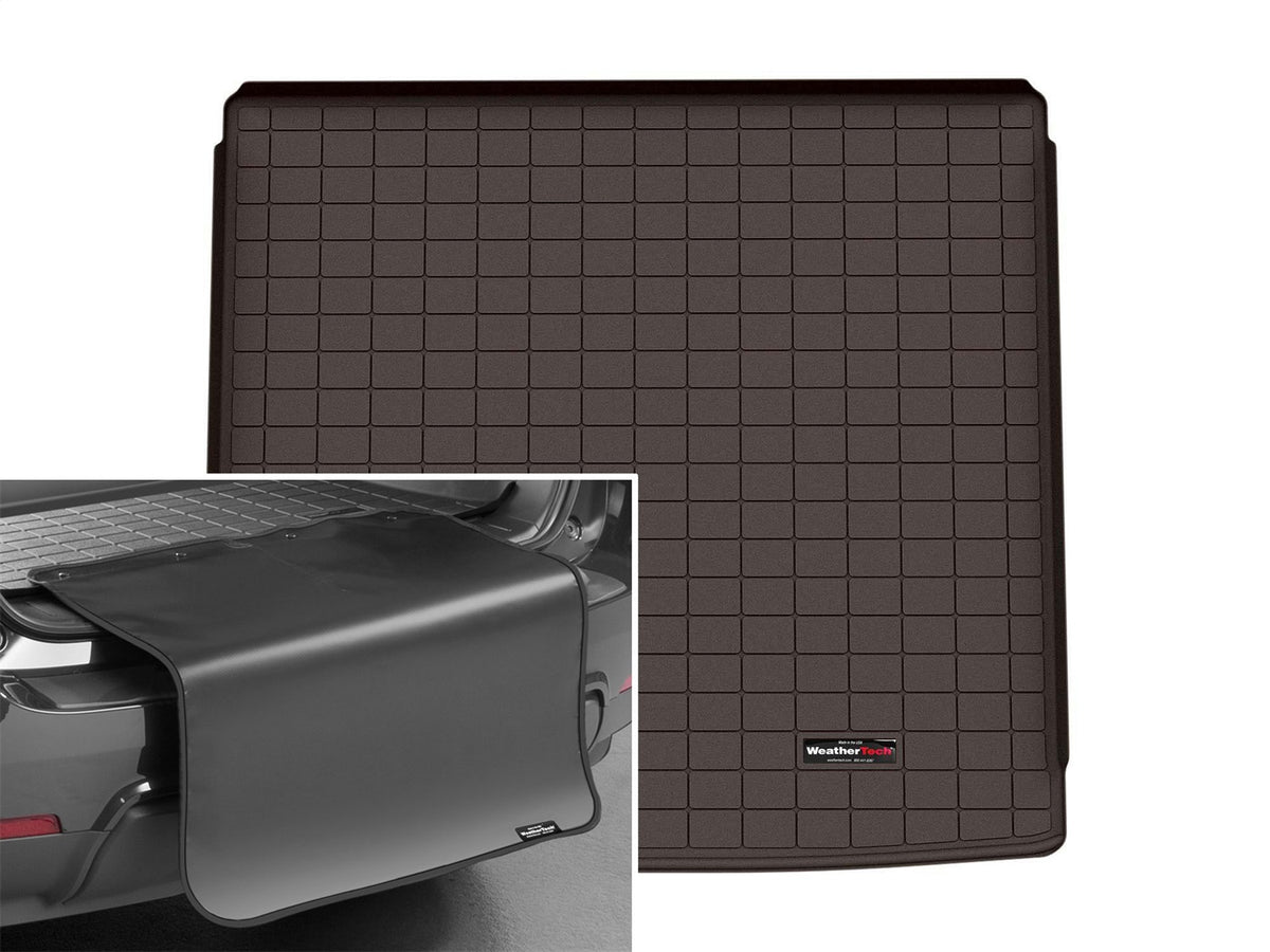 Weathertech - Cargo Liner w/Bumper Protector - Cocoa Behind 2nd Row Seating 22-26 BMW iX - 431541SK