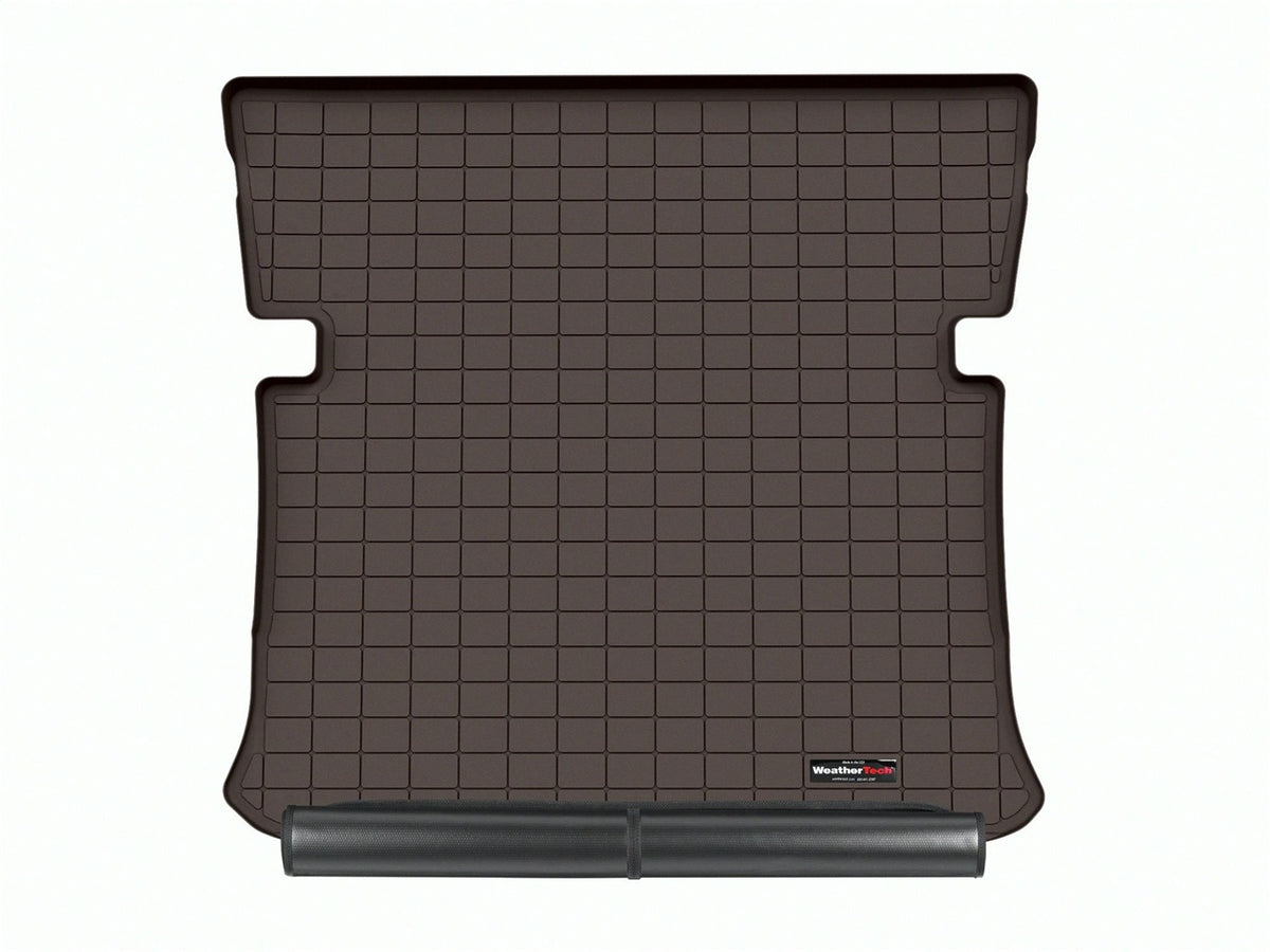 Weathertech - Cargo Liner w/Bumper Protector - Cocoa Behind 2nd Row Seating 23-26 Mercedes Benz EQS - 431562SK