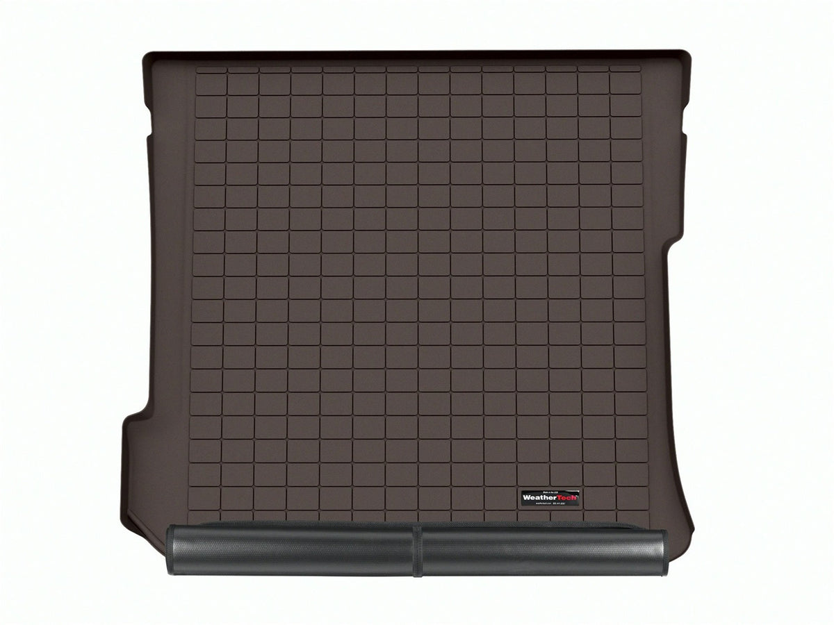 Weathertech - Cargo Liner w/Bumper Protector - Cocoa Behind 2nd Row Seating 23-25 Mercedes Benz EQS - 431572SK
