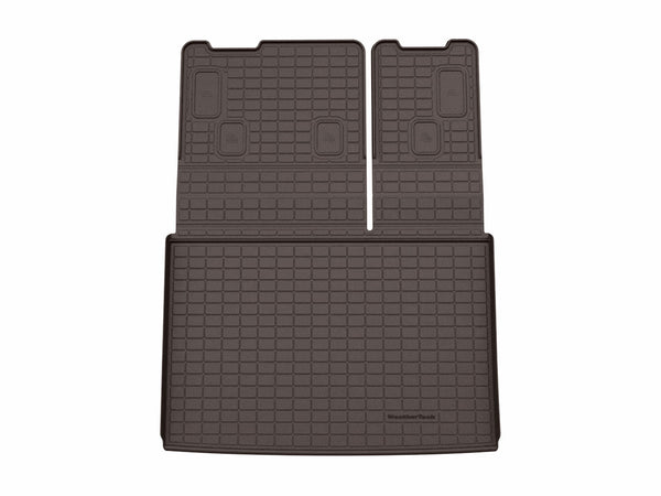 Weathertech - SeatBack Cargo Liner HP - Cocoa Behind 3rd Row Seating 15-20 Cadillac Escalade / 15-20 Chevrolet Suburban 