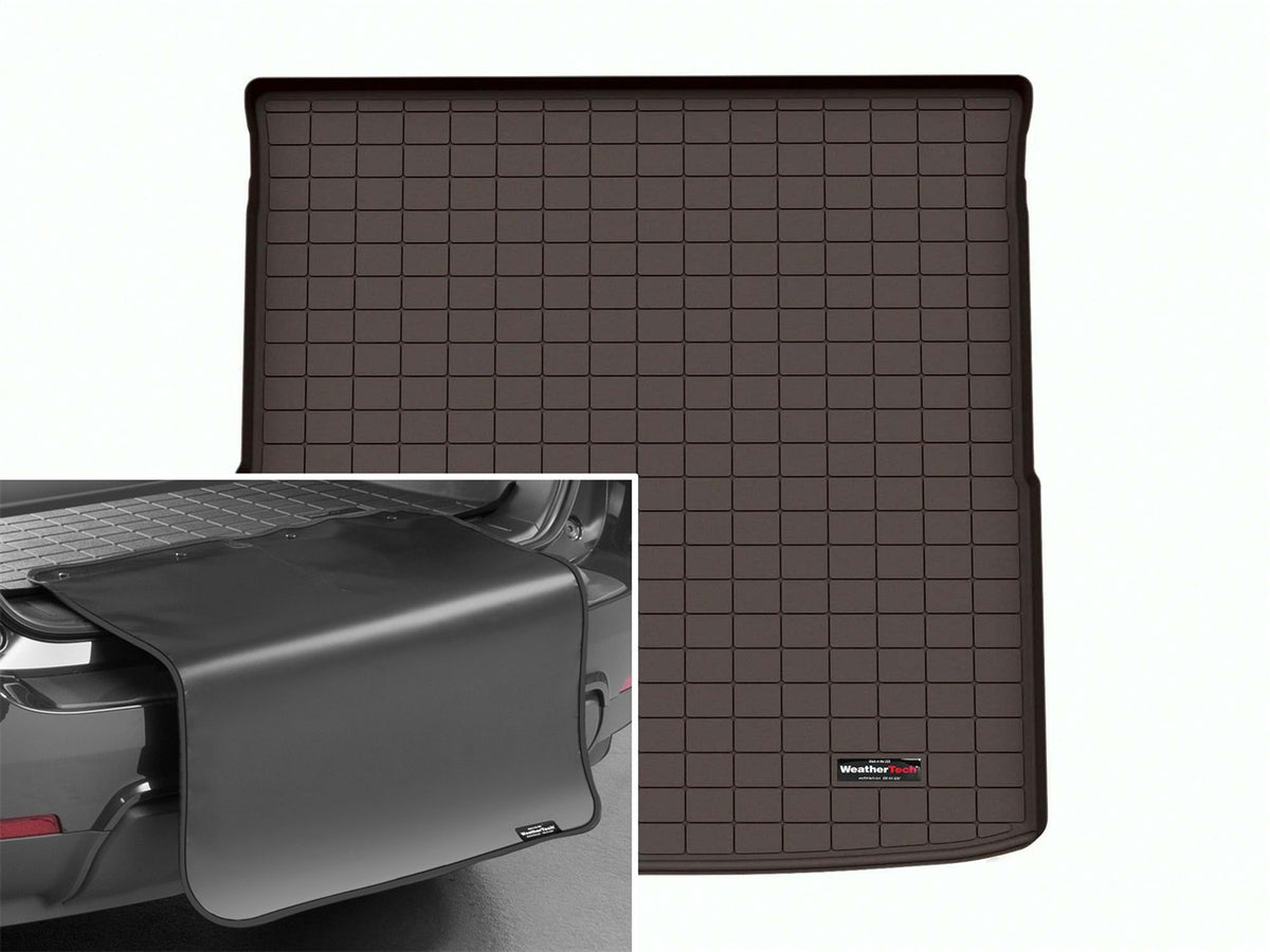 Weathertech - Cargo Liner w/Bumper Protector - Cocoa Behind 2nd Row Seating 23-25 Honda Pilot - 431679SK