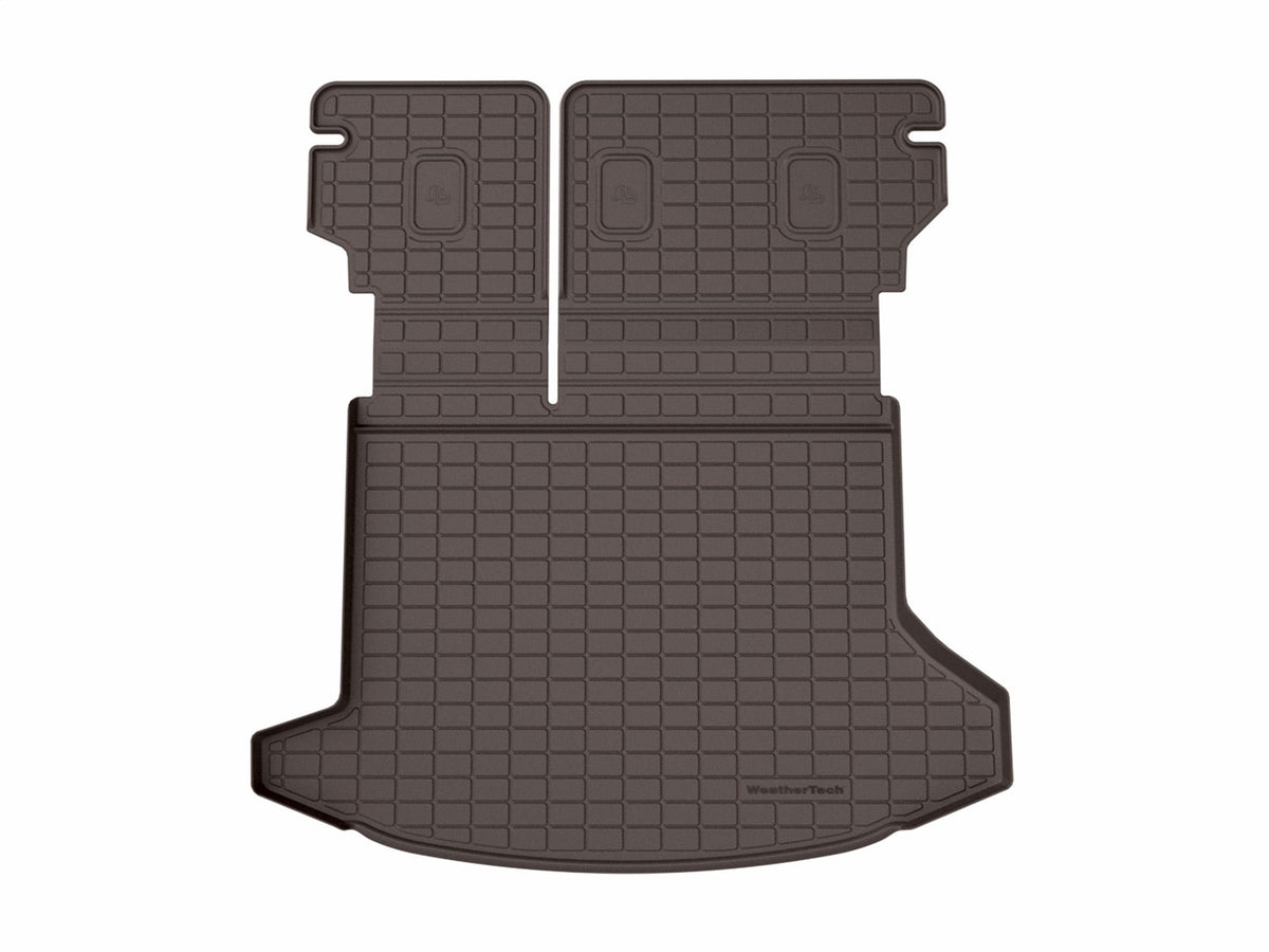 Weathertech - SeatBack Cargo Liner HP - Cocoa Behind 2nd Row Seating - 431856IM