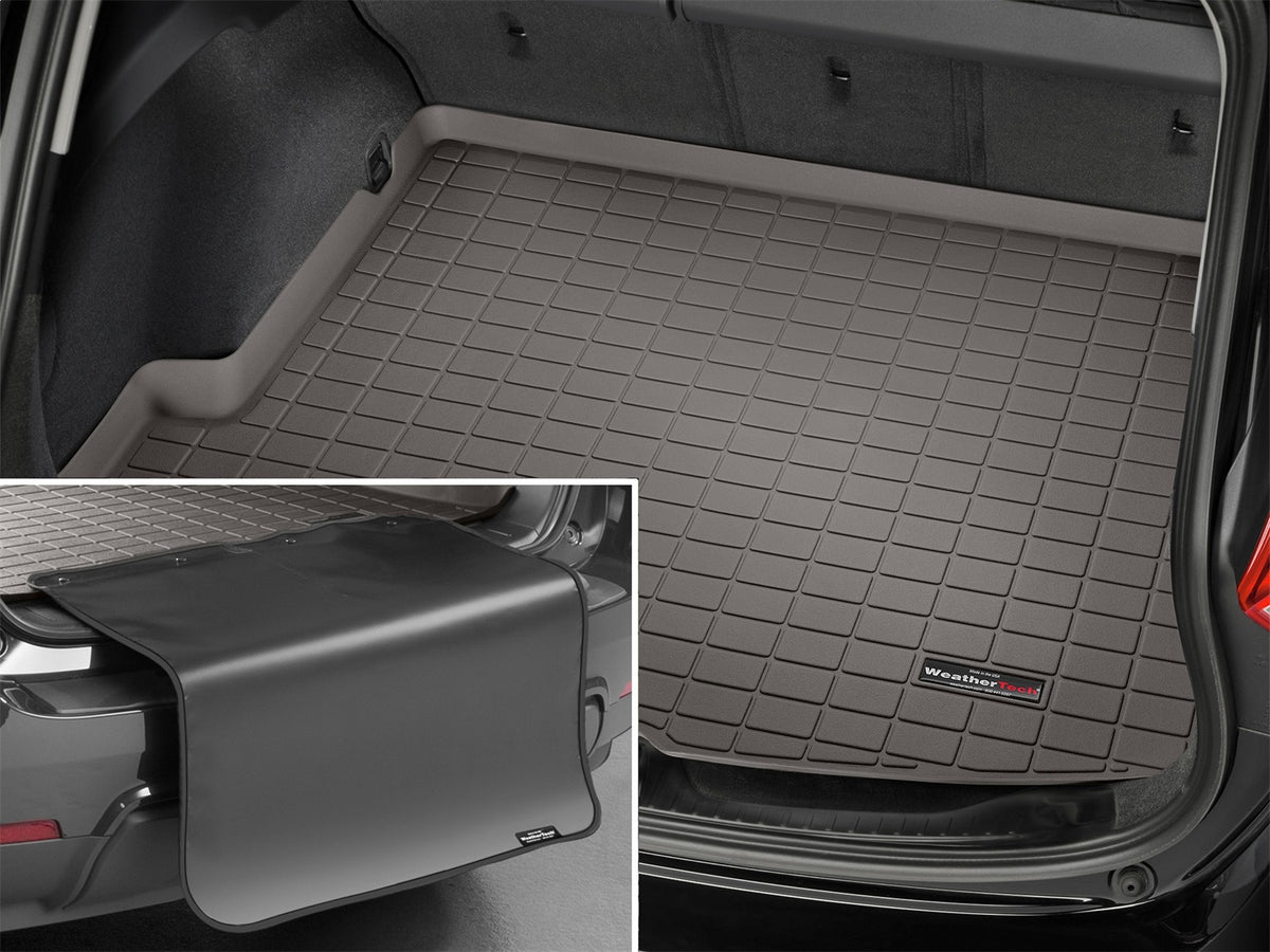 Weathertech - Cargo Liner w/Bumper Protector - Cocoa Behind 2nd Row Seating 25 Forester - 431873SK