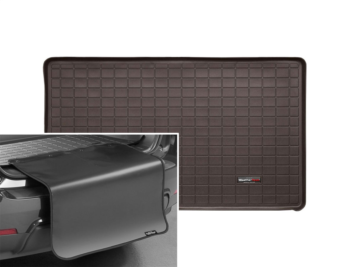 Weathertech - Cargo Liner w/Bumper Protector - Cocoa Behind 3rd Row Seating 07-17 Expedition / 07-17 Navigator - 43322SK