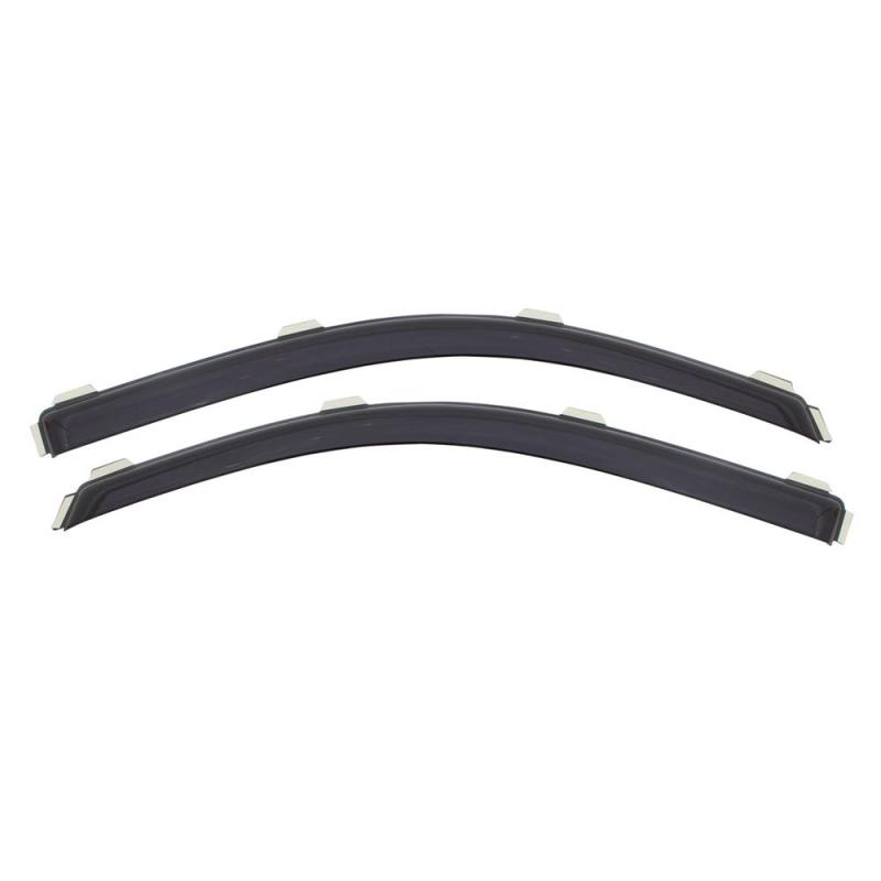 AVS 05-15 Toyota Tacoma Access Cab Ventvisor In-Channel Window Deflectors 2pc - Smoke - 192706