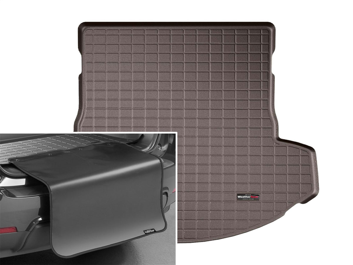 Weathertech - Cargo Liner w/Bumper Protector - Cocoa Behind 2nd Row Seating 16-23 CX 9 - 43904SK