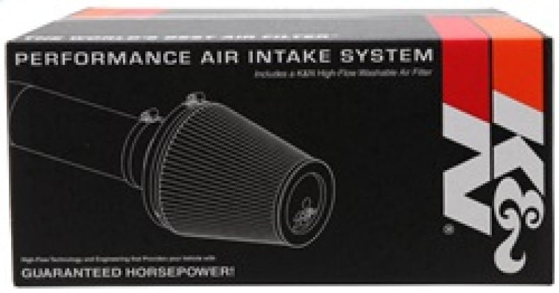 K&amp;N 00-03 Mitsubishi Eclipse 2.4L Silver Typhoon Short Ram Intake