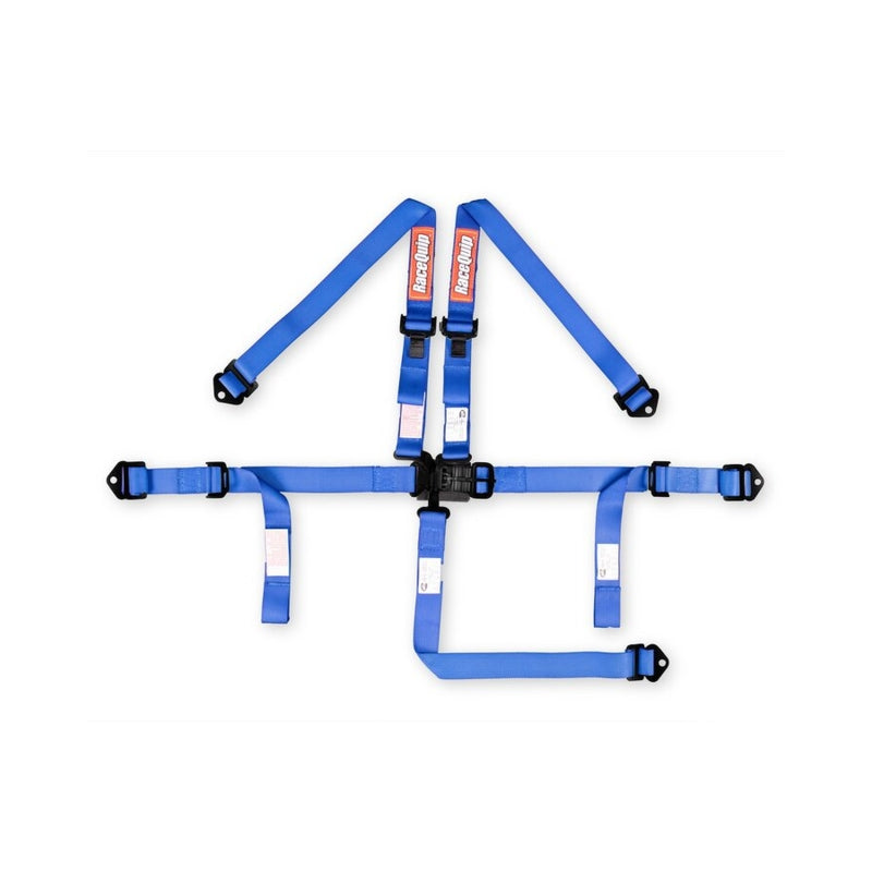RaceQuip Blue JR. L & L 5pt Harness - 709029RQP