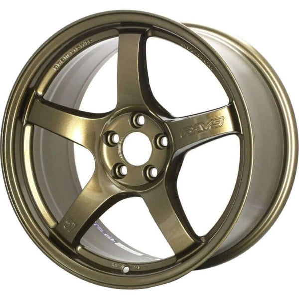 Gram Lights 57DR 18x9.5 +38 5-100 Almite Gold Wheel - WGIX38DAGP by Gram Lights