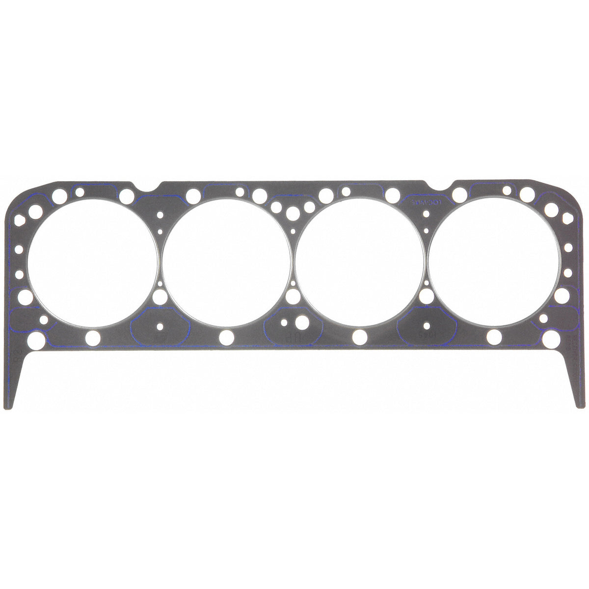 Fel-Pro 1045 Stainless steel core laminate Engine Cylinder Head Gasket - front view