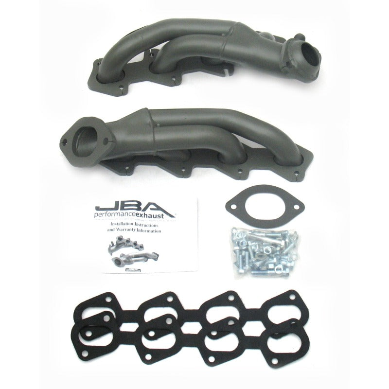 JBA 99-04 Ford Mustang 4.6L 4V 1-5/8in Primary Ti Ctd Cat4Ward Header - 1625S-7JT