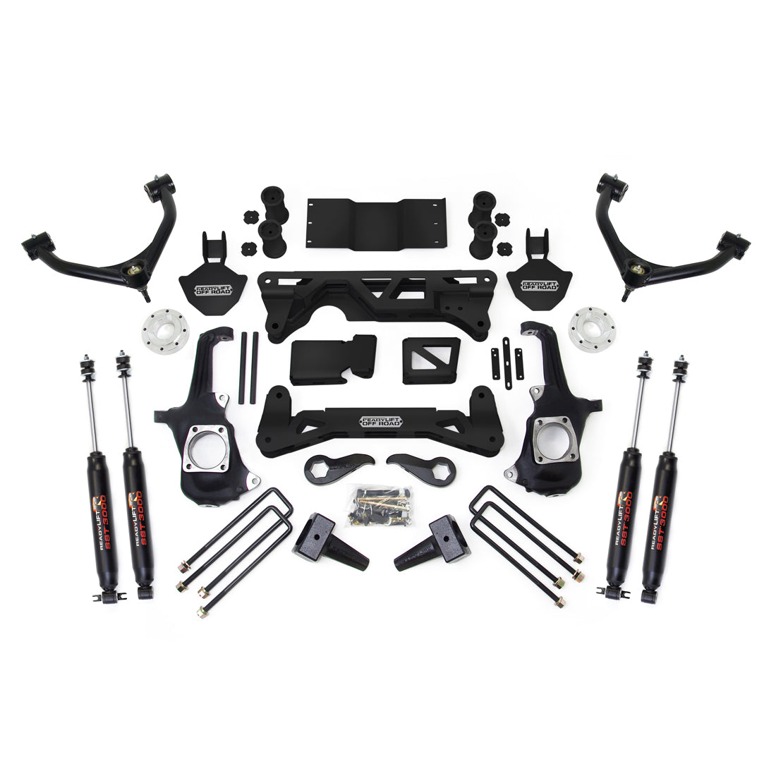 ReadyLift - 7-8'' Big Lift Kit & Shock - Chevy/GM - 44-3070