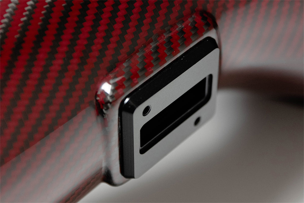 Corsa 2014-19 Chevrolet Corvette C7 6.2L V8 Red Carbon Fiber Air Intake (Does Not Fit Z06/ZR1) - 44002D-R
