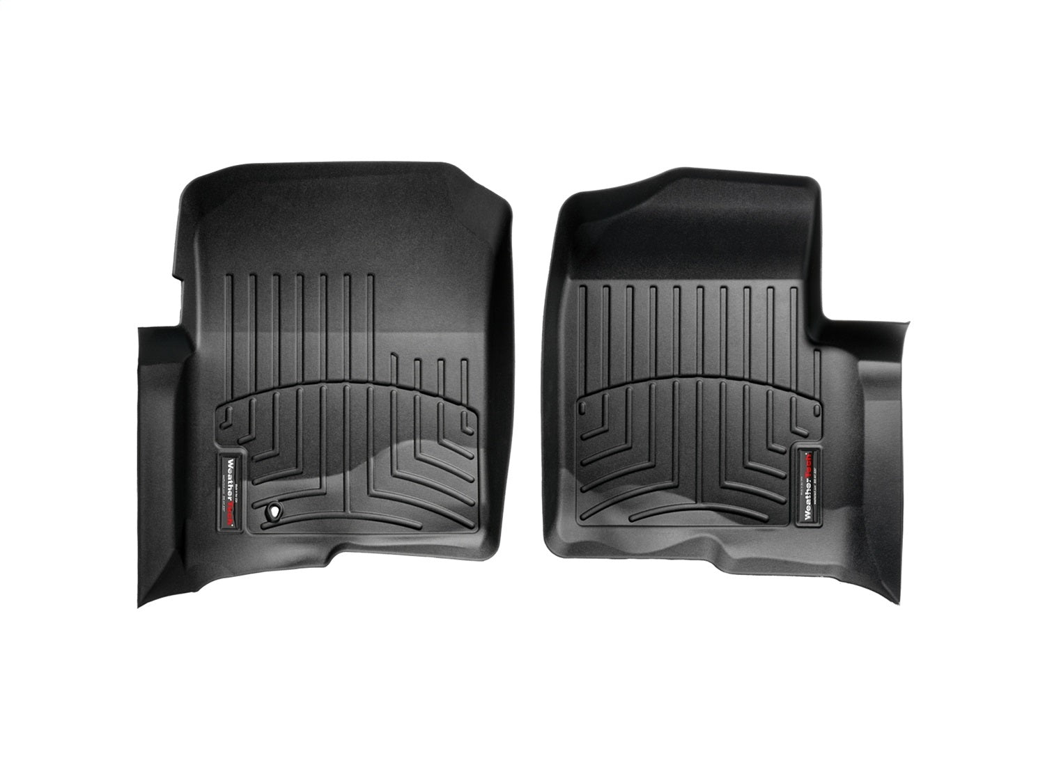 Weathertech - FloorLiner™ DigitalFit® Black Front & Rear Set 04-08 Ford F-150 - 44005-1-3