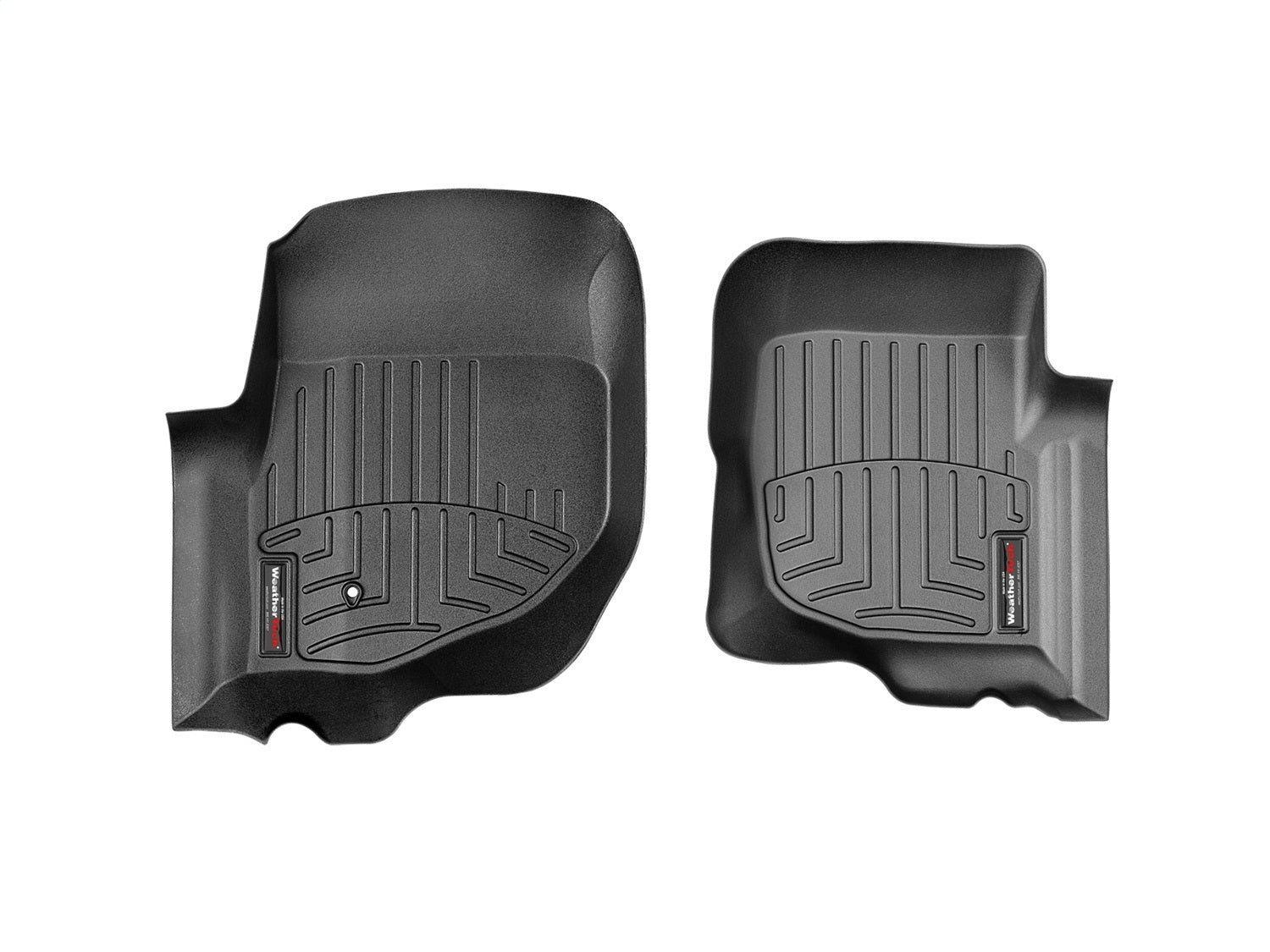 Weathertech - FloorLiner™ DigitalFit® Black Front & Rear Set 07-09 Chrysler Aspen / 04-09 Dodge Durango - 44008-1-2