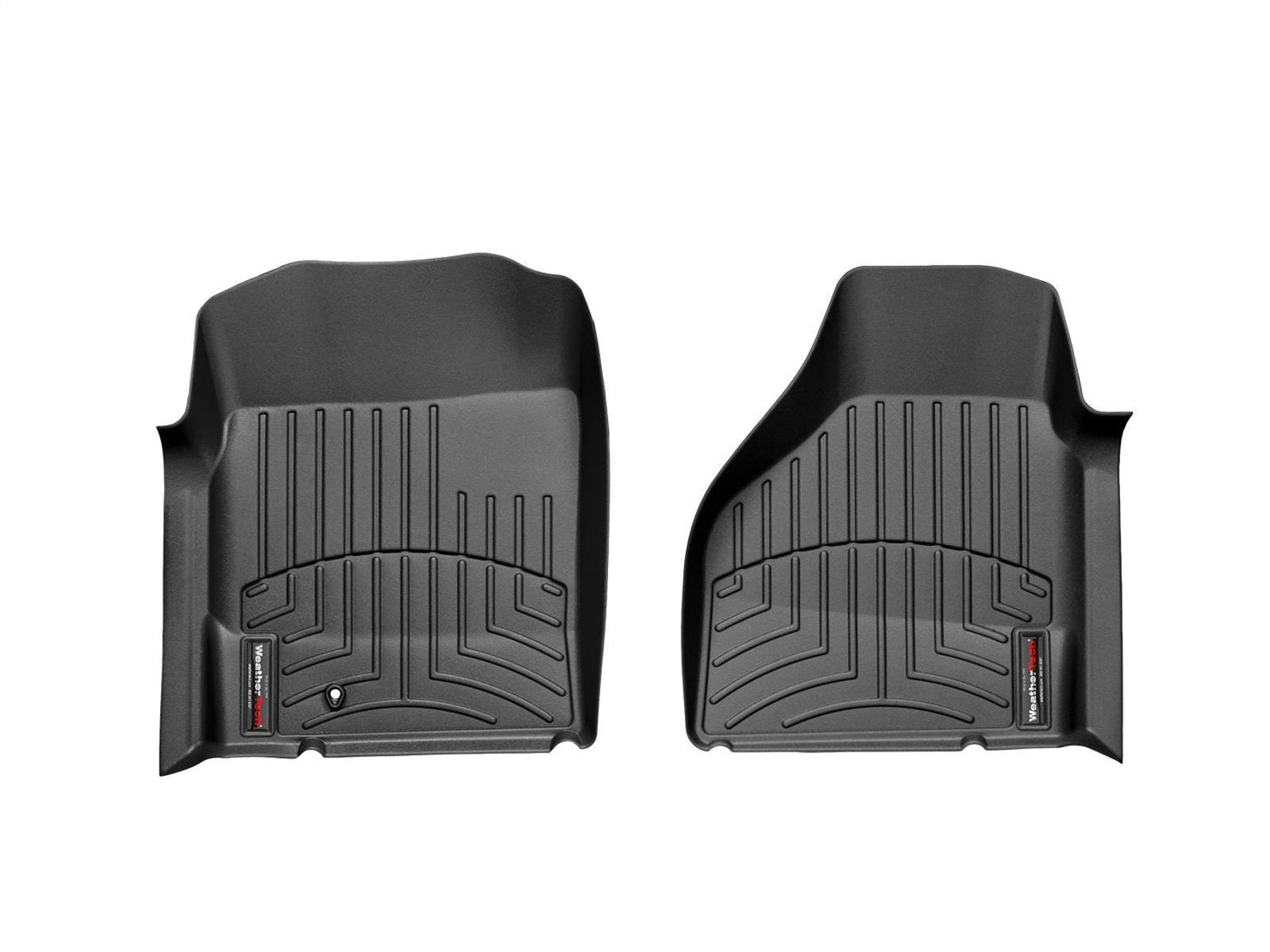 Weathertech - FloorLiner™ DigitalFit® Black Front & Rear Set 09 Dodge Ram-1500 / 02 Dodge Ram-2500 / 02 Dodge Ram-3500 -