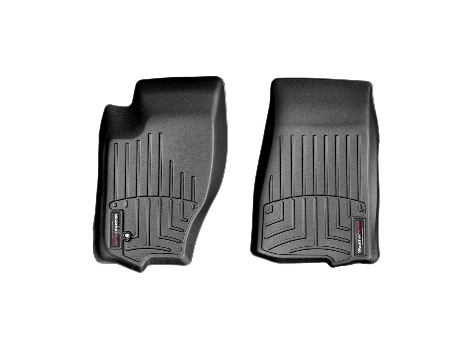 Weathertech - FloorLiner™ DigitalFit® Black Front & Rear Set 06-10 Jeep Commander / 05-10 Jeep Grand-Cherokee - 44013-1-