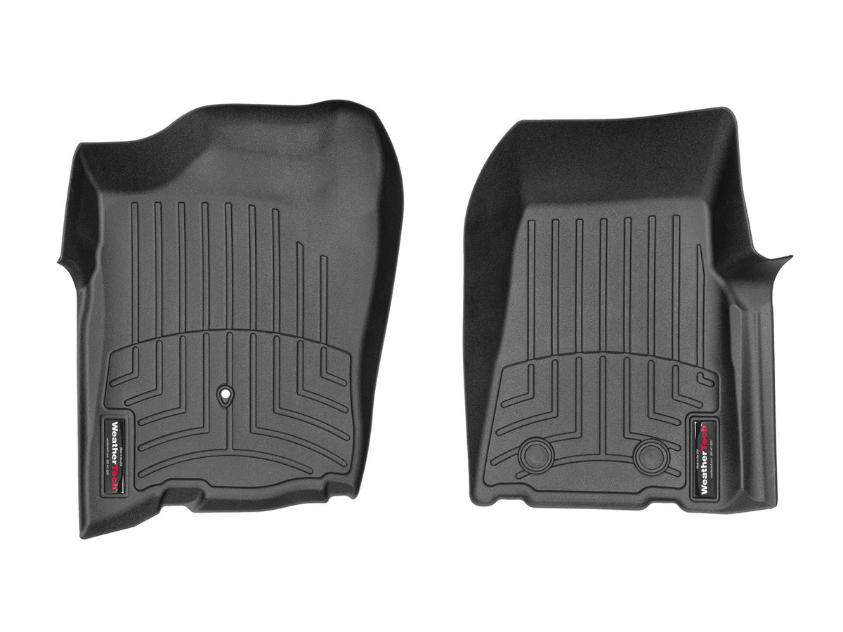 Weathertech - FloorLiner™ DigitalFit® Black Front & Rear Set 04-10 Ford Ranger - 44024-1-2