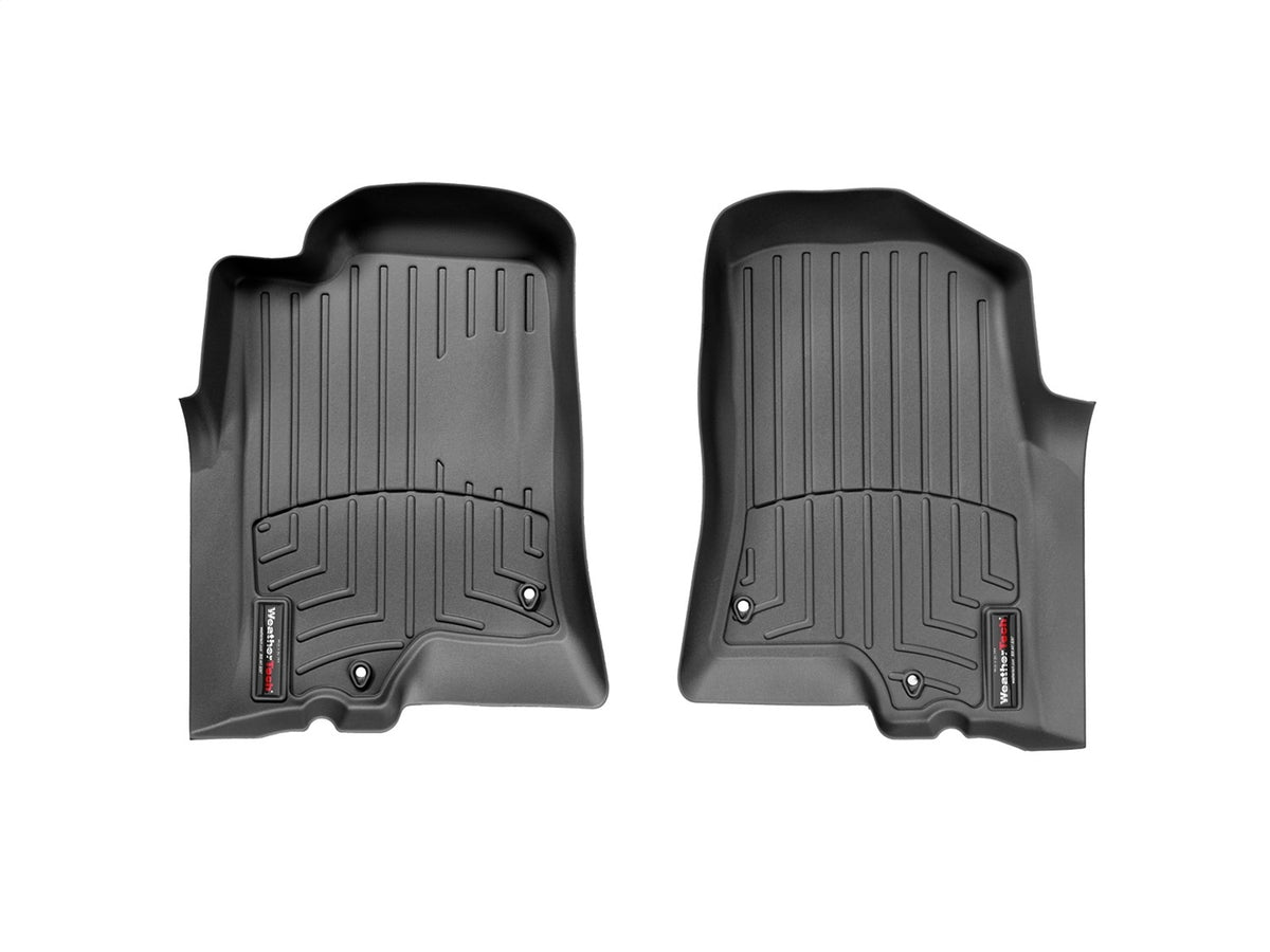 Weathertech - FloorLiner™ DigitalFit® Black Front & Rear Set 06-10 Hummer H3 - 44034-1-2