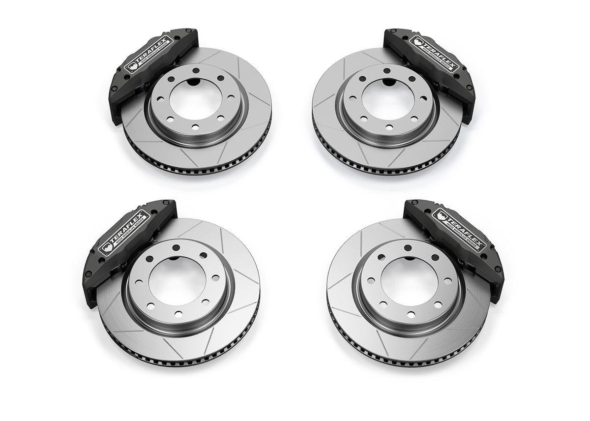 Teraflex Delta Brake System-front & Rear (8x6.5”)