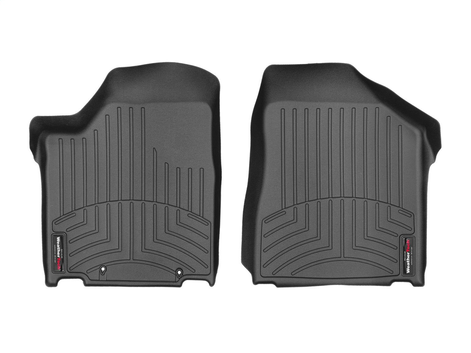 Weathertech - FloorLiner™ DigitalFit® Black Front & Rear Set 03-07 Nissan Murano - 44036-1-2