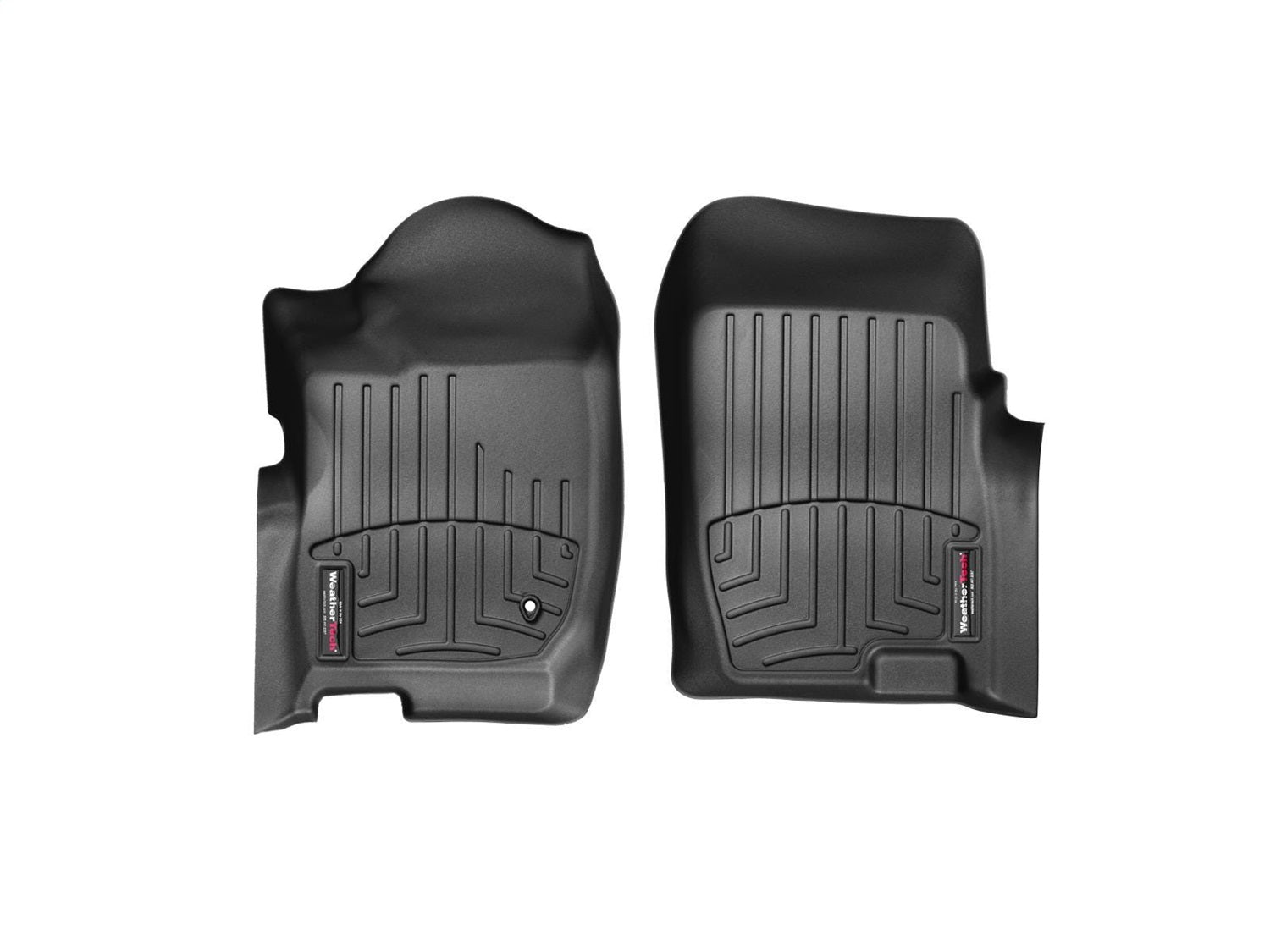 Weathertech - FloorLiner™ DigitalFit® Black Front & Rear Set 06-10 Ford Explorer / 06-10 Mercury Mountaineer - 44043-1-2