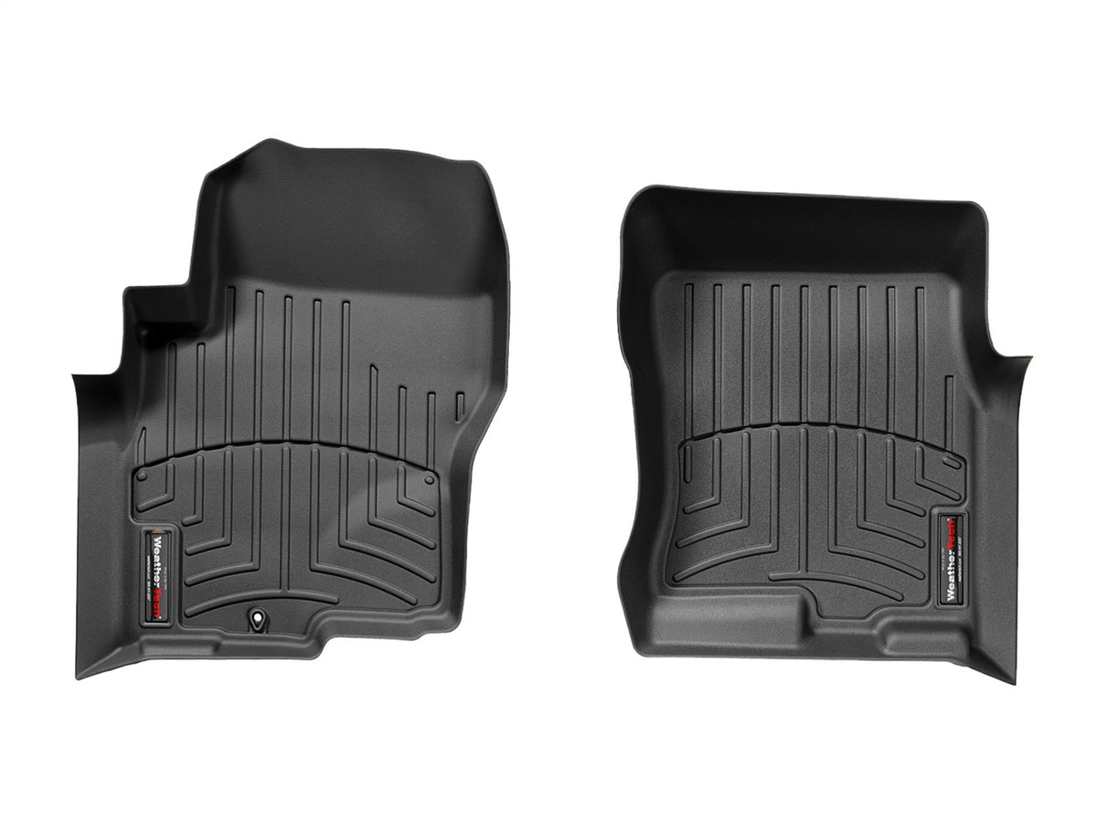 Weathertech - FloorLiner™ DigitalFit® Black Front & Rear Set 05-08 Nissan Frontier - 44047-1-4
