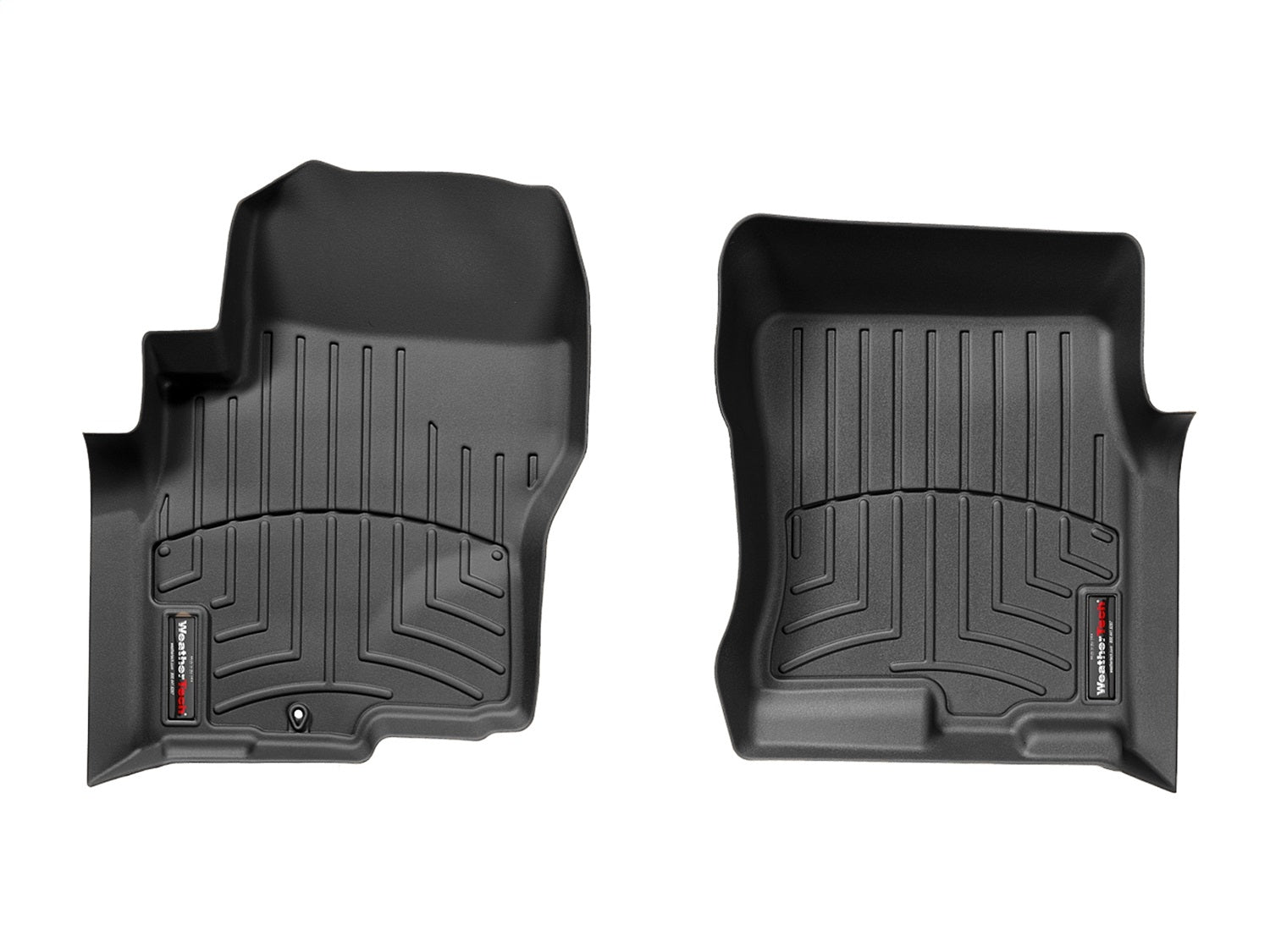 Weathertech - FloorLiner™ DigitalFit® Black Front & Rear Set 05-08 Nissan Frontier / 09-12 Suzuki Equator - 44047-1-3
